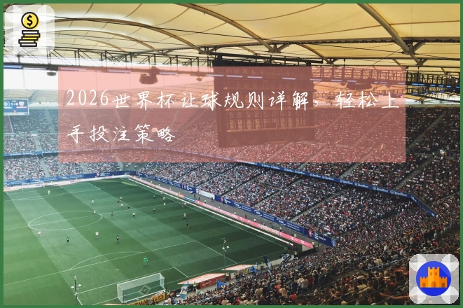 2026世界杯让球规则详解，轻松上手投注策略